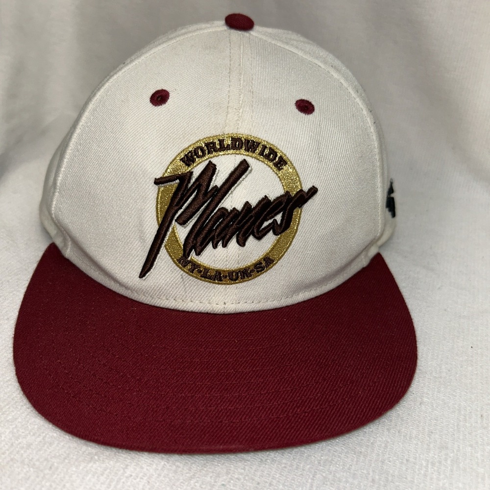 Paper Planes Roc Nation Worldwide Hat Snapback Cap Red White Jay-Z.
